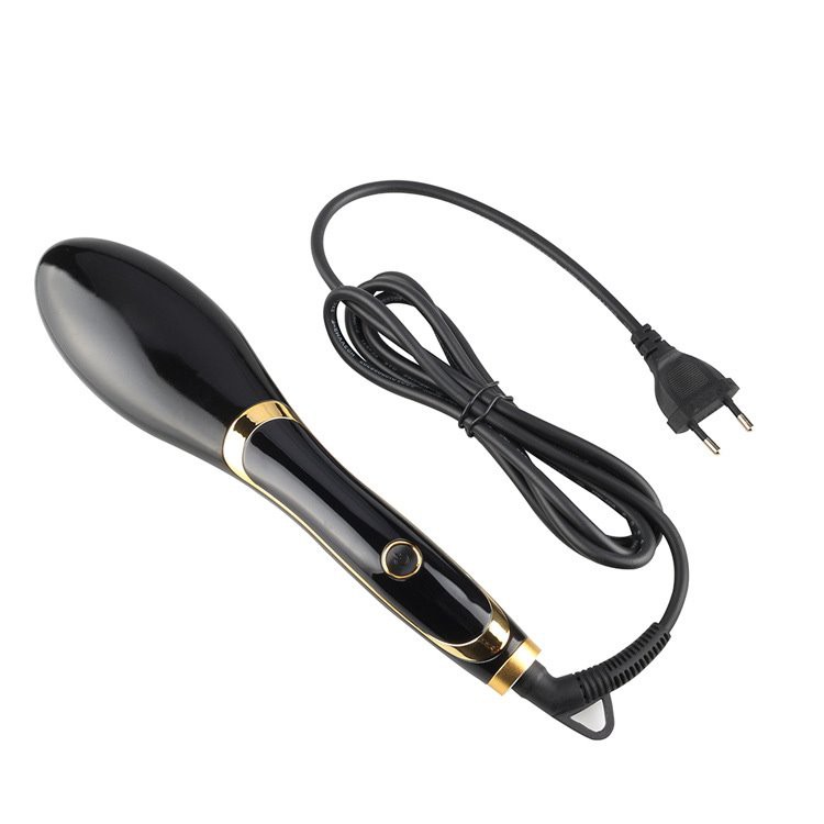 Hot Air Electric Hair Straightener Brush